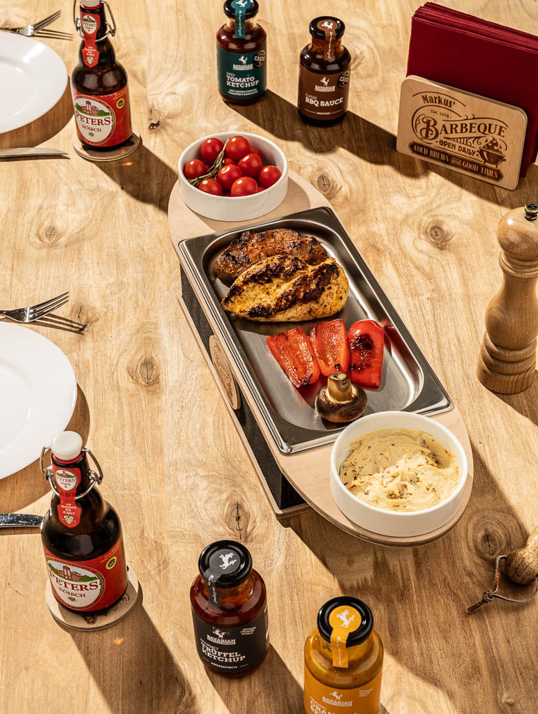 ABVERKAUF BBQ Boards mit Schalen