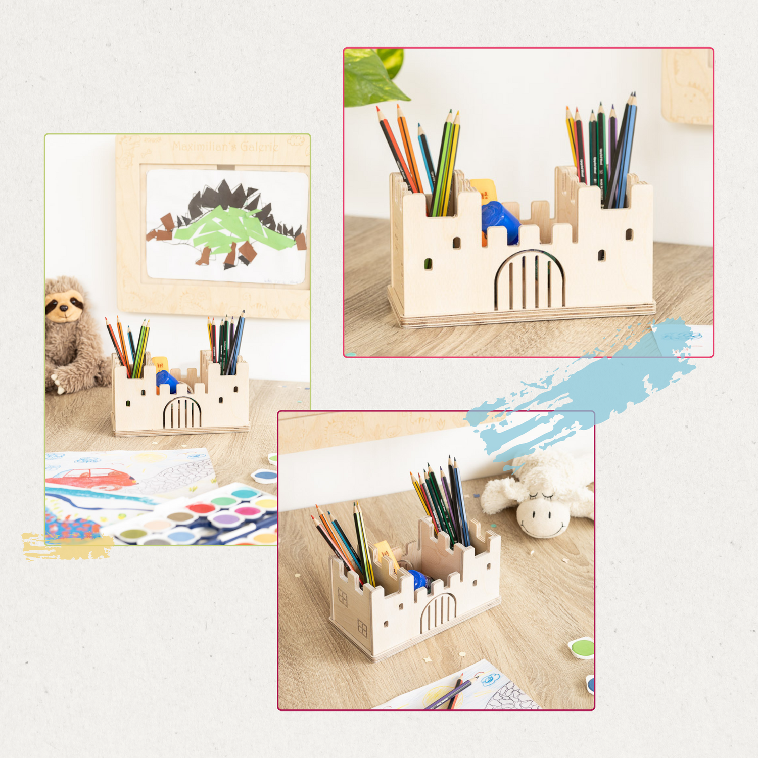 Stifteköcher Burg & Schloss