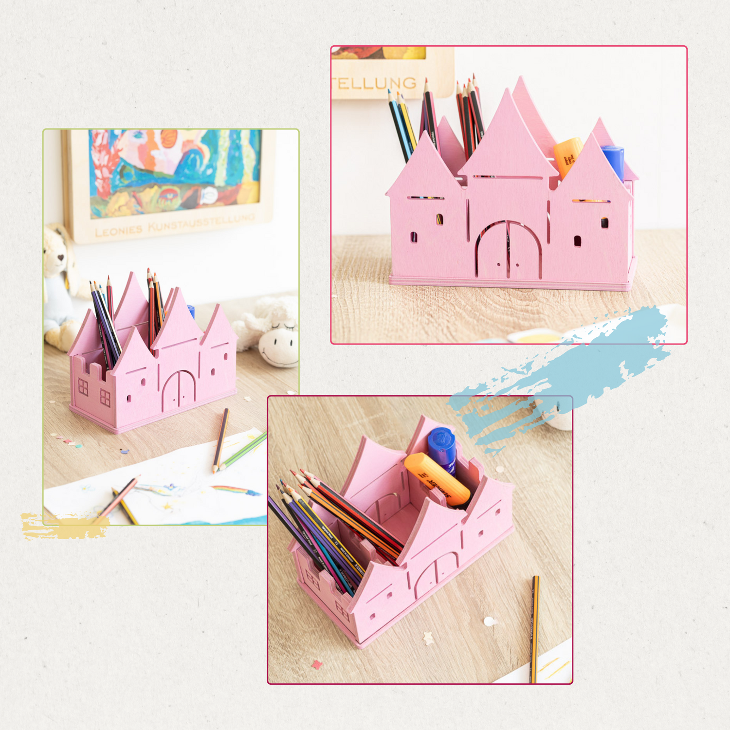 Stifteköcher Burg & Schloss