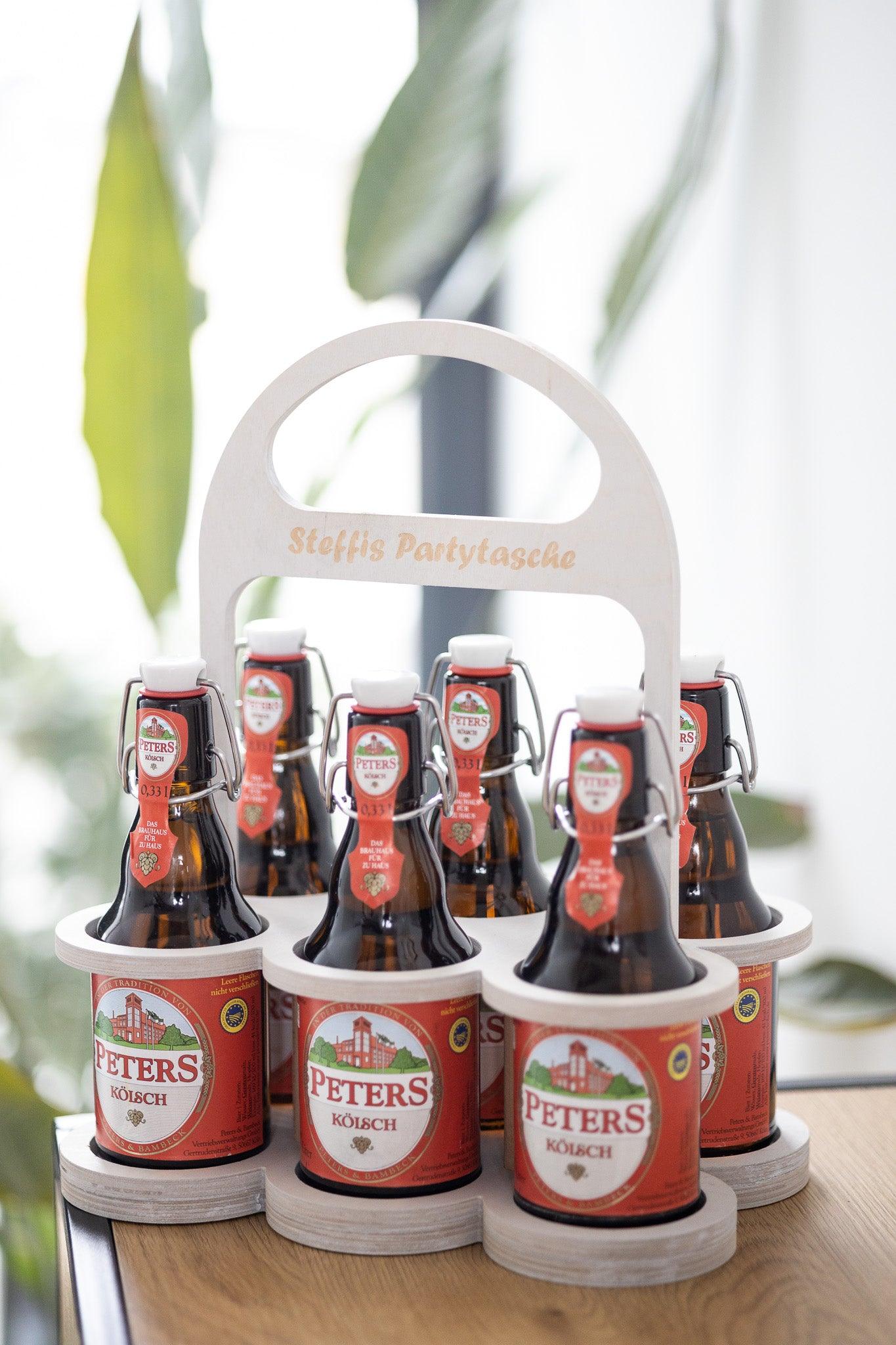 Bierträger - Männerhandtasche - INEXTERIOR