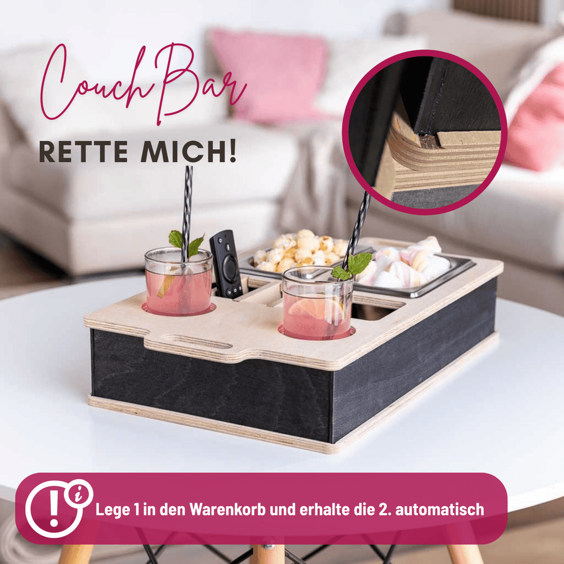 Retter CouchBar | 2 für 1 - INEXTERIOR