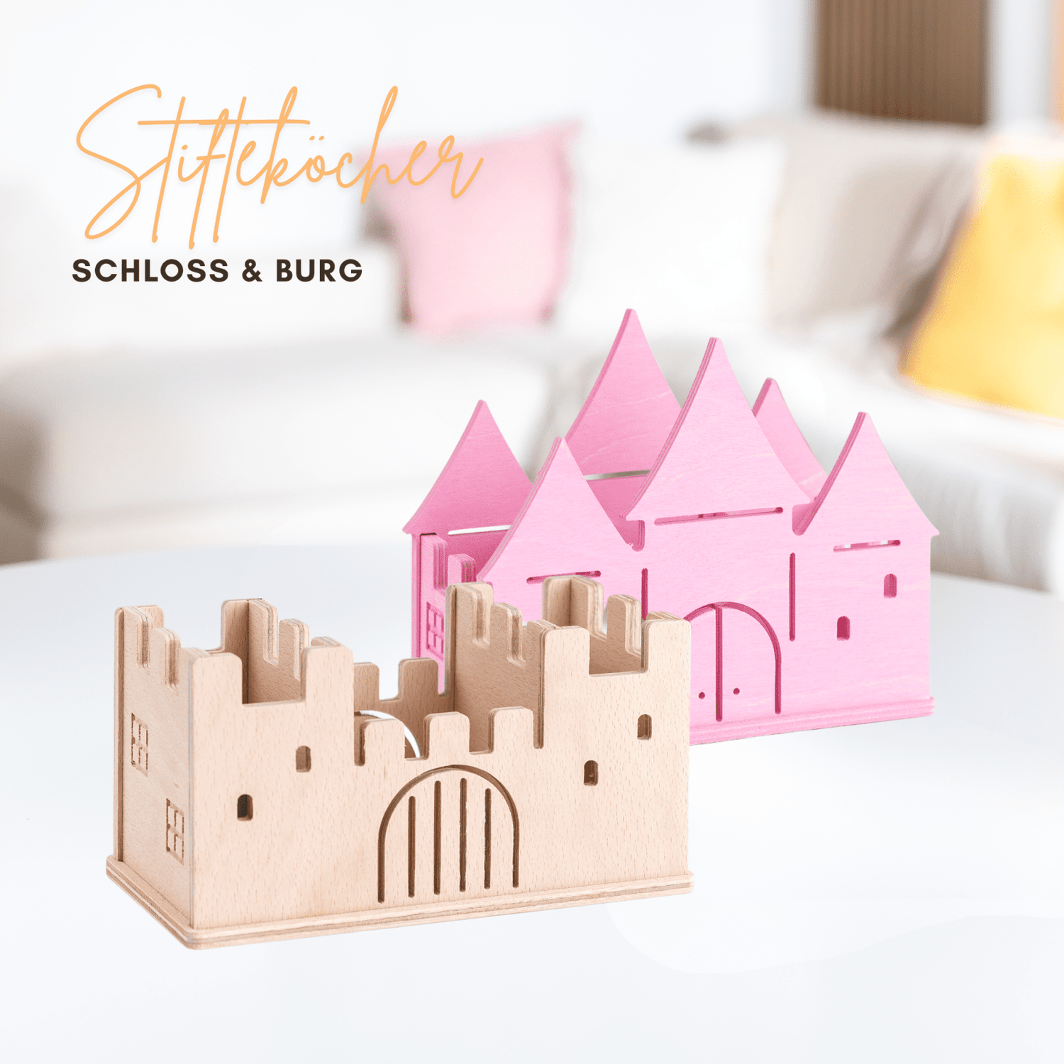 Stifteköcher Burg &amp; Schloss - INEXTERIOR